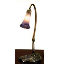 13394 - 16" High Pink/Blue Pond Lily Accent Lamp
