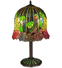  134540 - 23"H Tiffany Honey Locust Base Table Lamp