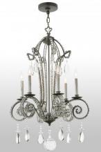  137321 - 24"W Lucerne 6 LT Chandelier