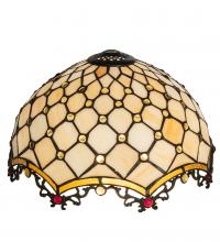  138147 - 14" Wide Diamond & Jewel Shade