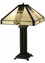  139227 - 23.5"H Pasadena Rose Table Lamp
