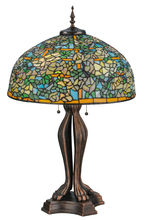  139419 - 36" High Tiffany Laburnum Trellis Table Lamp