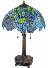  139606 - 25"H Tiffany Wisteria Table Lamp
