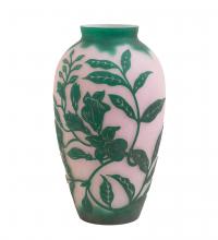  14007 - 10" High Cameo Vase