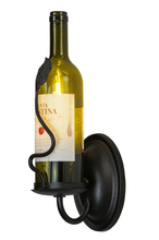  140910 - 4"W Tuscan Vineyard Personalized Wine Bottle Wall Sconce