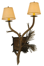  141317 - 26" High Lone Pine 2 Light Wall Sconce
