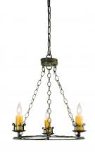 Meyda Blue 142357 - 18" Wide Tertius 3 Light Chandelier