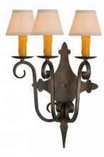  143197 - 16.5"W Angelique 3 LT Wall Sconce