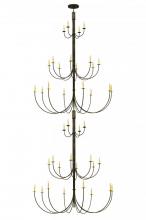  143565 - 78" Wide Cheal 40 Light Double Chandelier