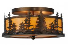  144243 - 16" Wide Tall Pines Flushmount