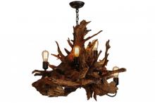 Meyda Blue 144569 - 30" Wide Driftwood 5 Light Chandelier