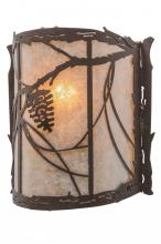  145311 - 9"W Whispering Pines Wall Sconce