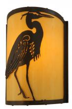  146242 - 8" Wide Heron Wall Sconce