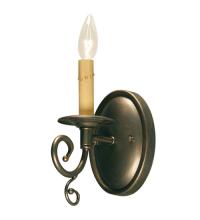 Meyda Blue 146374 - 5" Wide Melodie 1 Light Wall Sconce