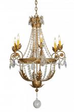  146785 - 26"W Antonia 6 LT Chandelier