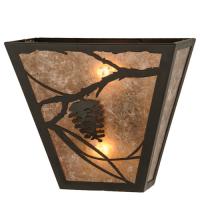  147248 - 13"W Whispering Pines Wall Sconce