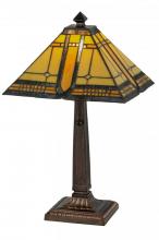 Meyda Blue 147482 - 21"H Sierra Prairie Mission Table Lamp