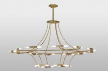  147882 - 87"W ISON 36 LT Chandelier