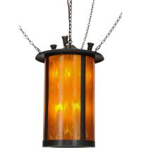  148852 - 24"W Fulton Prime W/Uplights Lantern Pendant