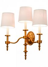  148901 - 22"W Toby 3 LT Wall Sconce