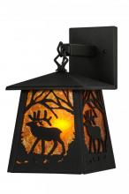  149299 - 7"W Elk at Dawn Hanging Wall Sconce