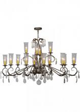  149437 - 62" Long Windsor 14 Light Oblong Chandelier