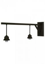  150904 - 5"W X 11.5"H X 37.5"D Oil Rubbed Bronze 2 LT Island Wall Sconce Hardware