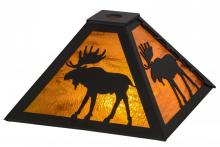  151462 - 11.5" Square Moose Through the Trees Shade