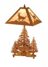  15268 - 22"H Lone Deer Table Lamp