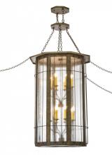 Meyda Blue 153278 - 38" Wide West Albany 16 Light Pendant