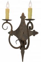  153385 - 13"W Angelique 2 LT Wall Sconce