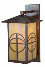  153624 - 10"W Seneca Circle Cross Solid Mount Wall Sconce