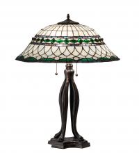 Meyda Blue 15405 - 30" High Tiffany Roman Table Lamp