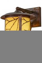 Meyda Blue 154258 - 10"W Fulton Branches Solid Mount Wall Sconce