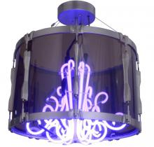 Meyda Blue 154401 - 26"W Purple Haze Pendant