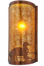  154908 - 9"W Loon Right Wall Sconce