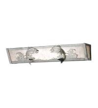  15679 - 24"W Leaping Trout Vanity Light