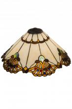  157062 - 20" Wide Shell with Jewels Shade