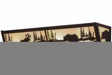  157351 - 24"W Moose & Black Bear Vanity Light