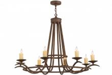  158757 - 48"W Octavia 8 LT Chandelier