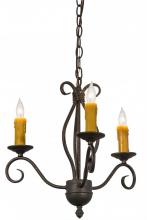  164383 - 18" Wide Sienna 3 Light Chandelier