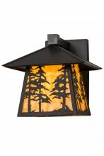  165573 - 8"W Stillwater Tall Pines Hanging Wall Sconce