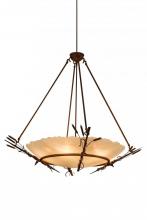  167825 - 48"W Cattail Inverted Pendant