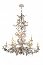 Meyda Blue 167974 - 36" Wide Le Printemps 9 Light Chandelier