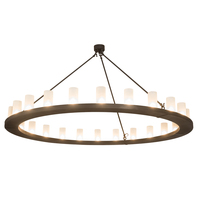  171230 - 72" Wide Loxley 24 Light Chandelier