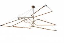  174928 - 216"W Isotope Chandelier