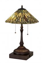 Meyda Blue 177068 - 24" High Dew Drop Jadestone Table Lamp