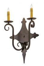  177298 - 12"W Angelique 2 LT Wall Sconce