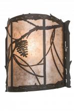  177793 - 9" Wide Whispering Pines Wall Sconce