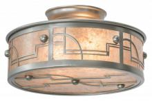  178159 - 12"W Revival Deco Flushmount